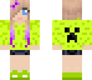 minecraft girl edit