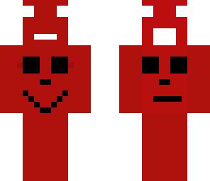 multi-face red man