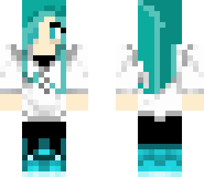 blue girl