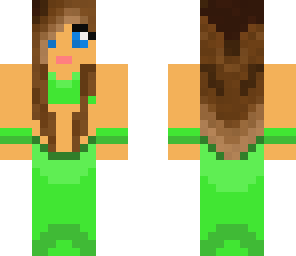 green mermaid