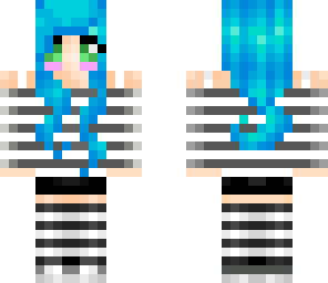 blue haird