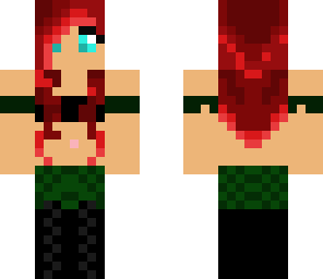 red hair army girl