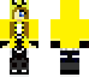 edited pika girl