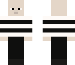 boring bob with old fashioned jail clothing
