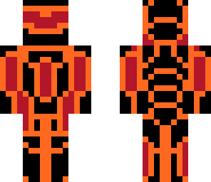 red gold nano warrior