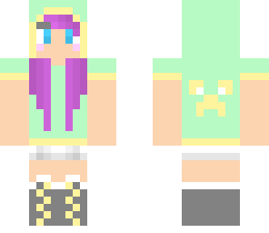 cute summer creeper girl