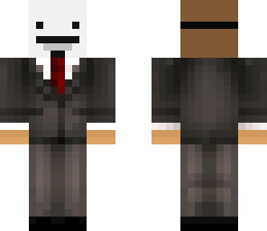 poker face in a suit