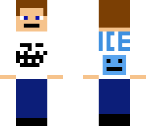 me with my new skin what