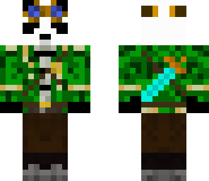 funny looking panda i made for youtube series