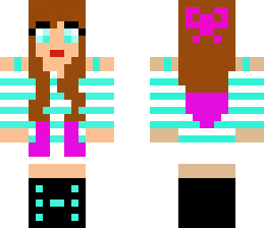 hot stripe girl