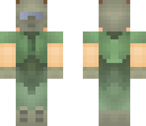 doom guy by minecraftfall