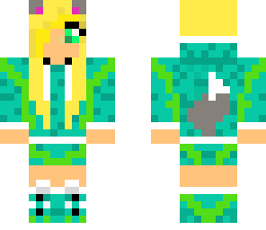 blue's wolf girl skin