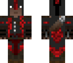 black and red connor