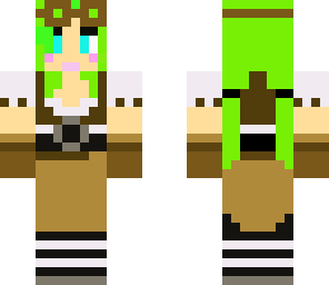 green girl