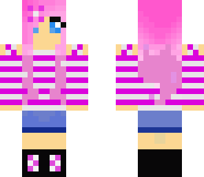 cute pink girl