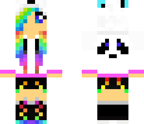 rainbowness of a panda