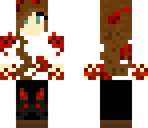 war girl use armour