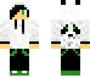 panda boy teenager green