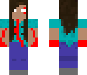 bloody herobrine girl