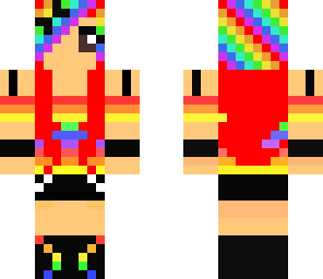 rainbow girl by lea
