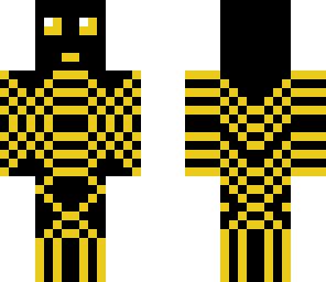black and yello