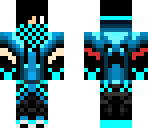 blue man