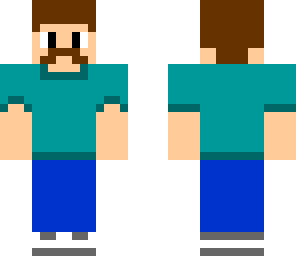 mustache man