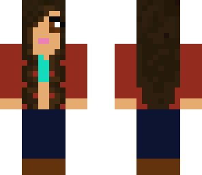 gamer girl in red
