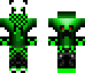 green panda