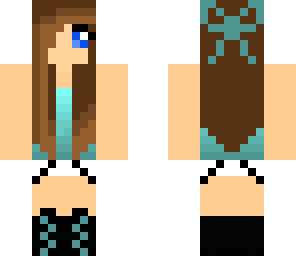 blue girl