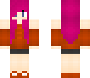 pink haired girl
