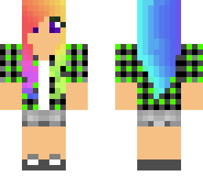 rainbow girl