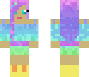 rainbow girl