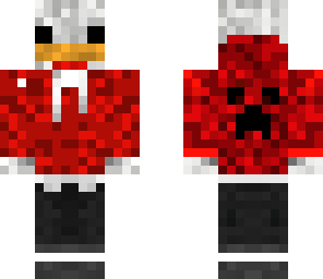 red hoodie chicken