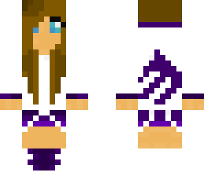 purple monster girl