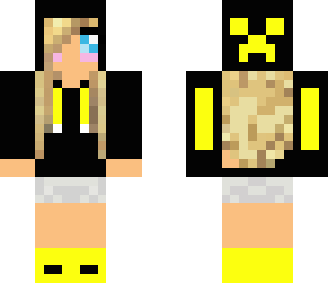 yellow creeper girl edit