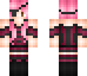 pink pirate girl hd skin