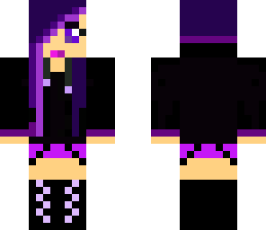 purple girl