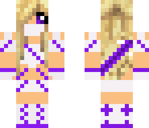 purple ninja girl