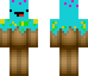 blue cake man