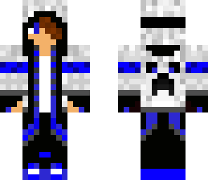 blue hood