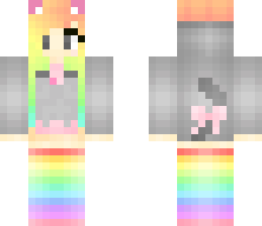 rainbow girl