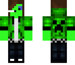 slime in a hoodie