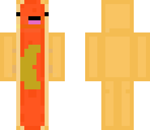hotdog with mustard
