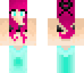 a cute mermaid girl