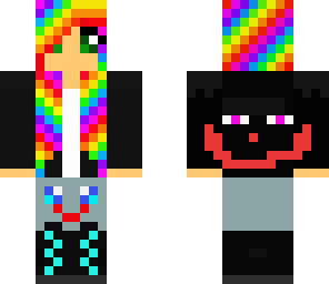 rainbow girl