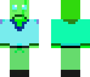sad green man