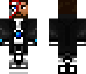 black coat cyborg