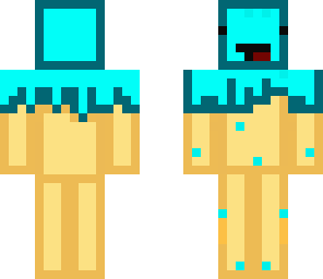 cake man vanilla blue