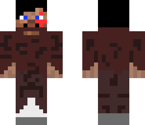 brown robes red scar guy